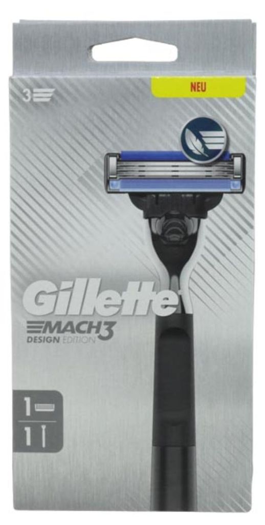 Gillette Mach 3 Design Edition Scheerhouder + 1 Mesje Produktbild 