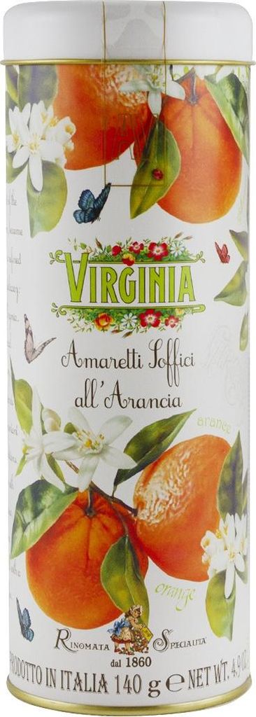 Amaretti Virginia – Jemné mandľové sušienky s pomarančovou Obrázok produktu 