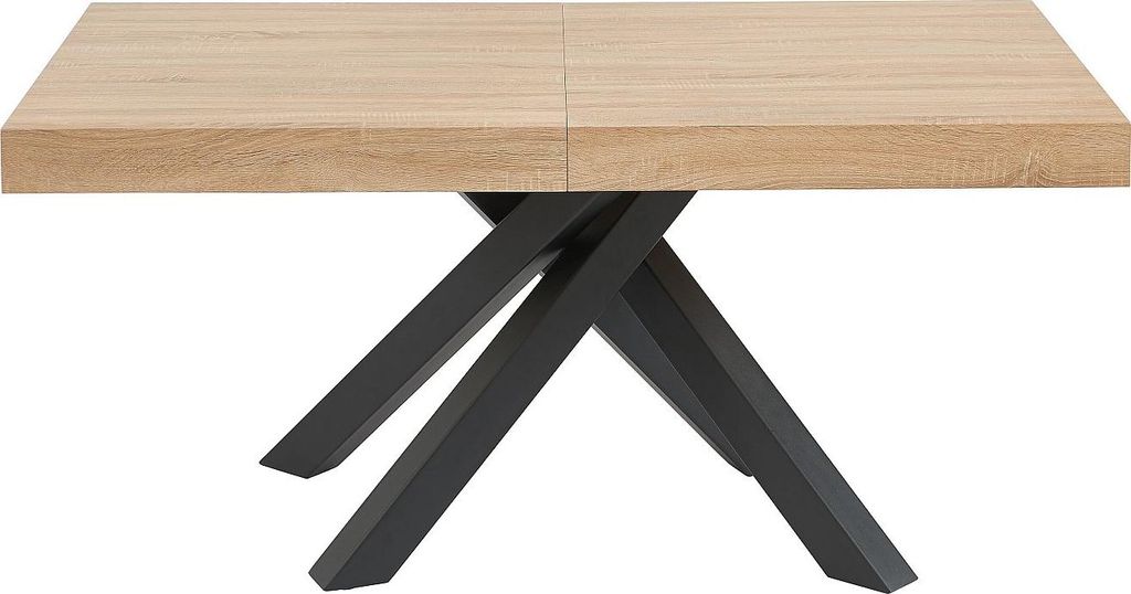 Klappbarer Esstisch für 6 bis 10 Personen aus MDF und Produktbild 