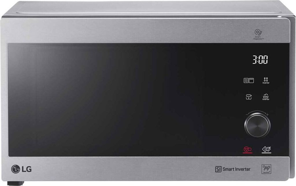 LG MH6565CPS Mikrowelle, Silber, 1000 Watt, 25 l Volumen, Produktbild 