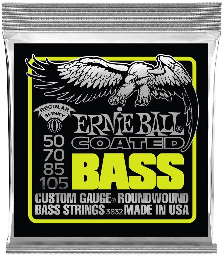 Ernie Ball Regular Slinky, Gitarre, Stahl, Bass, 4 Stück(e)