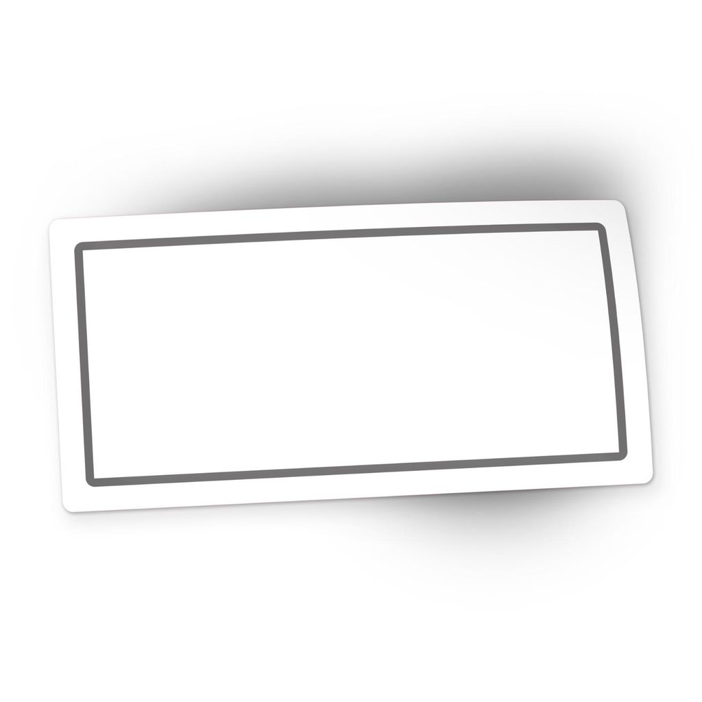 itenga 12x kleines Beschriftungsetikett 5x2,5cm Buchetikett Heftetikett Namenschild