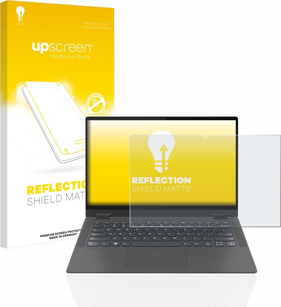 upscreen Schutzfolie für Lenovo IdeaPad Flex 5 14" 2020 Displayschutz Displayschutzfolie Folie Matt Entspiegelungsfolie