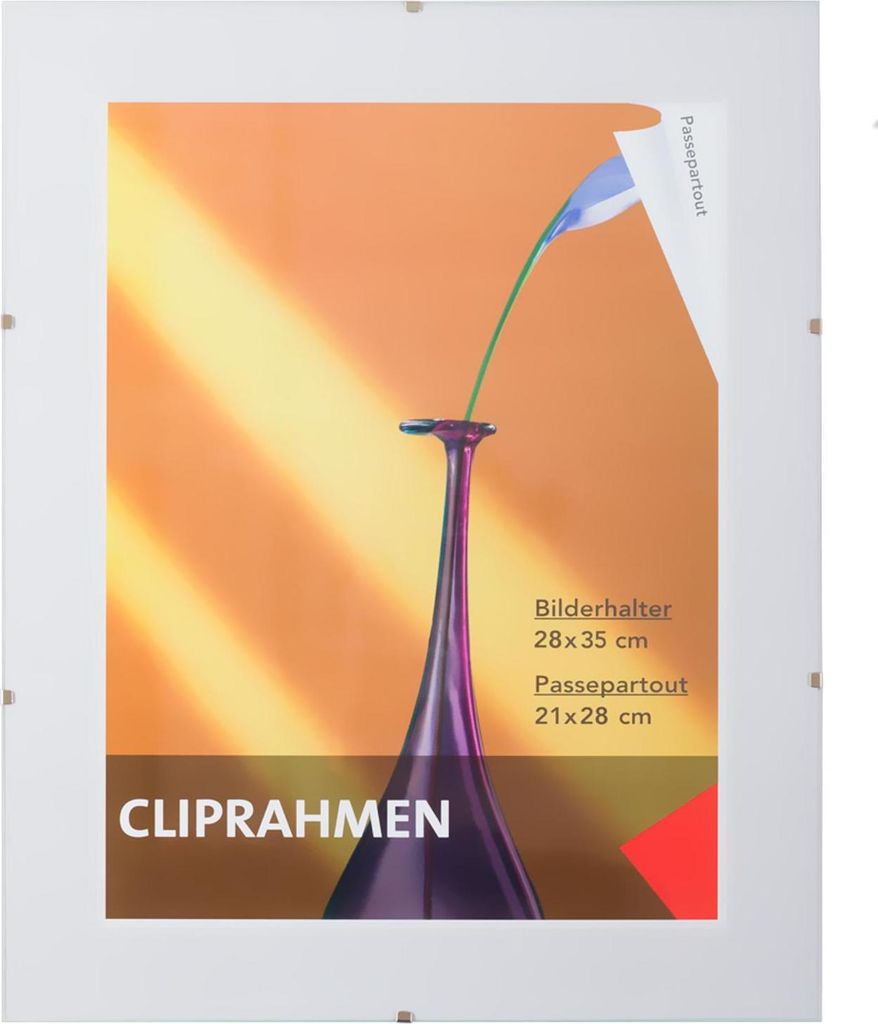 Cliprahmen 28x35 cm Bilderrahmen Produktbild 
