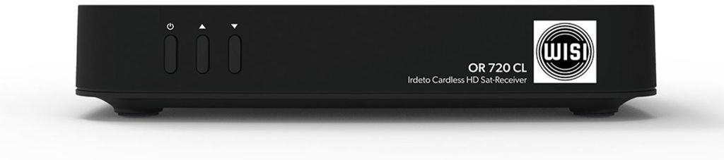Wisi OR 720 CL, Satellit, Full HD, DVB-S, DVB-S2, Schwarz, Produktbild 