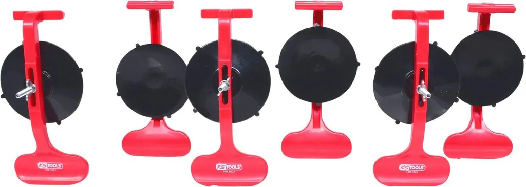 Kit ventouses KS TOOLS 140.1020 pour pose de baguettes et décorations