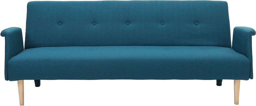 Miliboo - Design-Sofa verstellbar Blau OSCAR