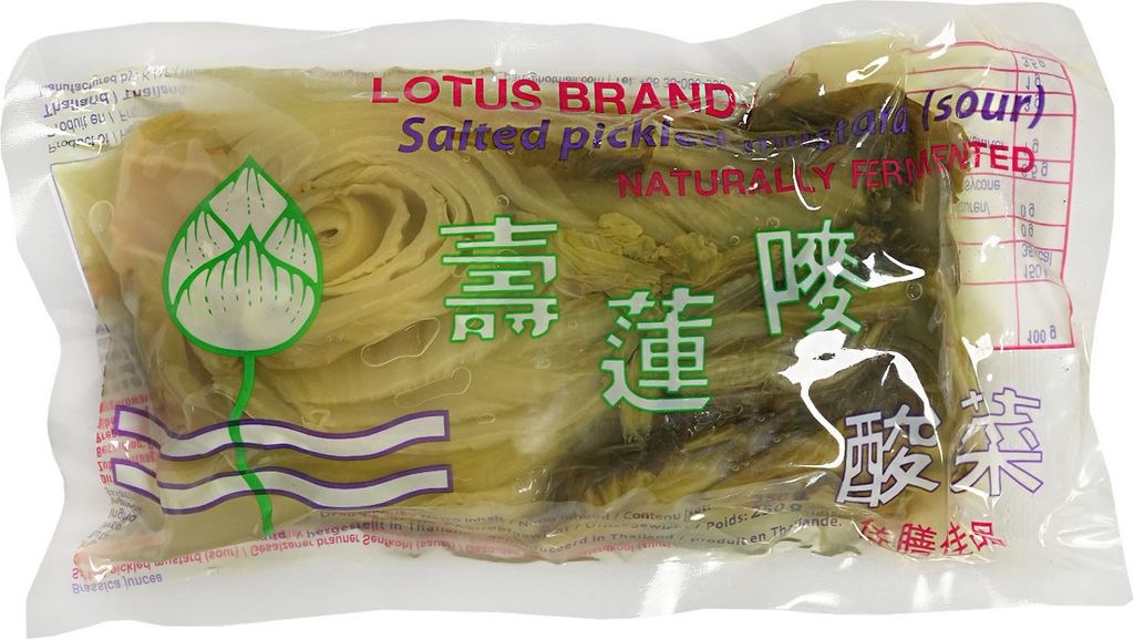Lotus Senfgemüse eingelegt 350g/ATG250g Produktbild 