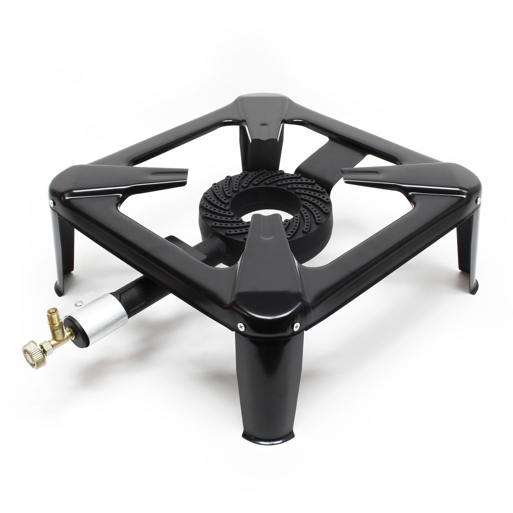 Wiltec Gaskocher 450g/h 7kW Outdoor Campingkocher Camping Antrieb mit Propangas/ Butangas Gasbrenner Kocher Gas Hockerkocher
