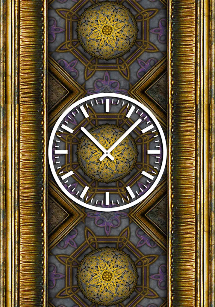 Orologio da Parete XXL Dixtime 3836 | 35x50cm Moderno e Silenzioso