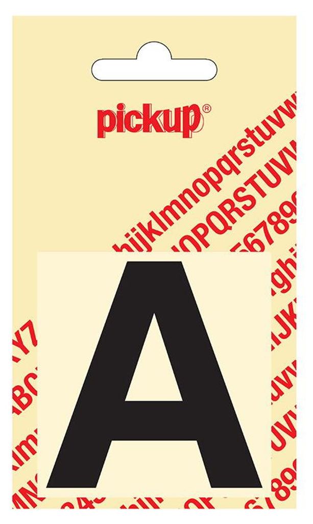 Deko-Buchstabe a helvetica schwarz 60 mm Pickup