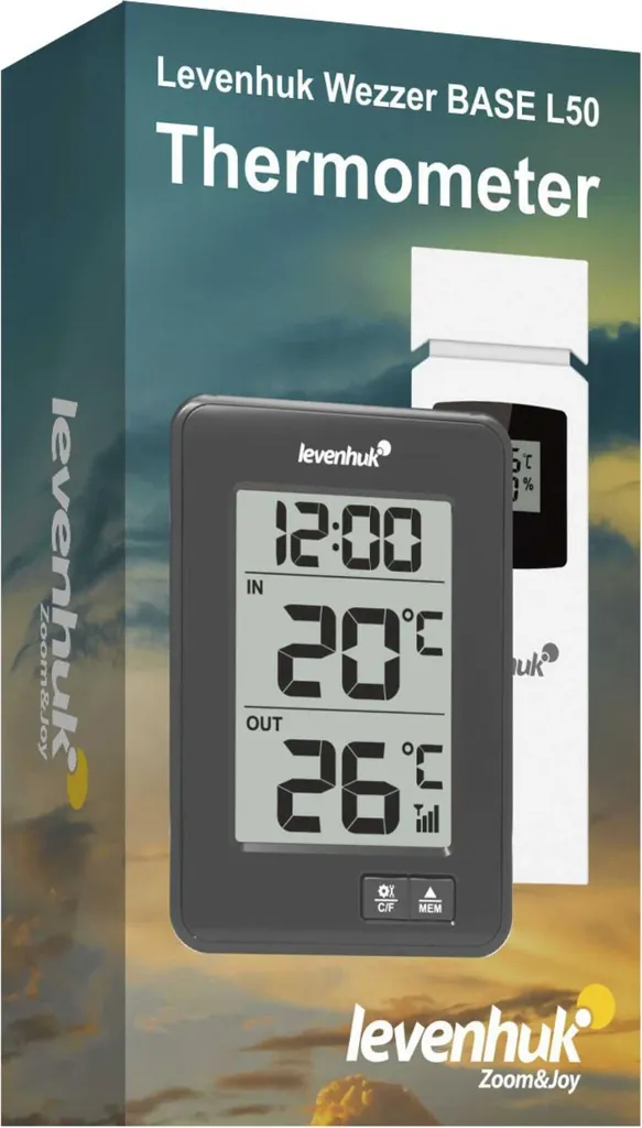 Thermomètre maison et jardin sans fil pour surveiller la température