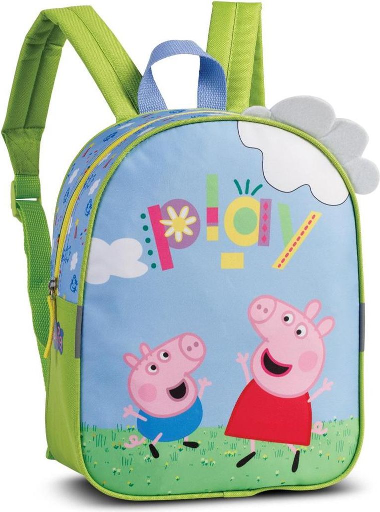Hasbro Peppa Pig Kinderrucksack: Taubenblau