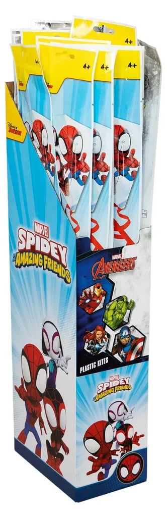 Cerfs-volants Marvel Eolo Toys - Présentoir de 24 Pièces pour Enfants