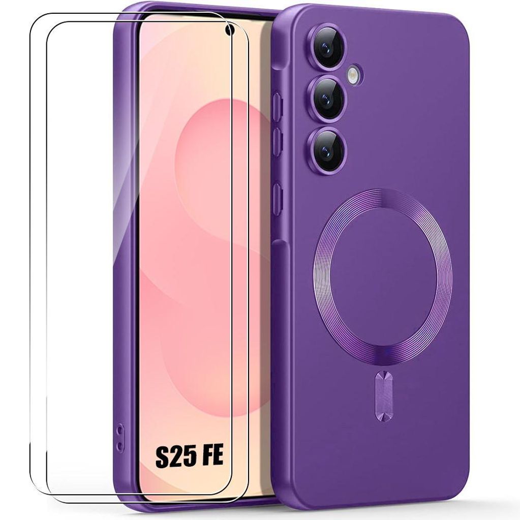 Coque + 2 Verres Trempés pour Samsung Galaxy S25 FE, Image du produit 