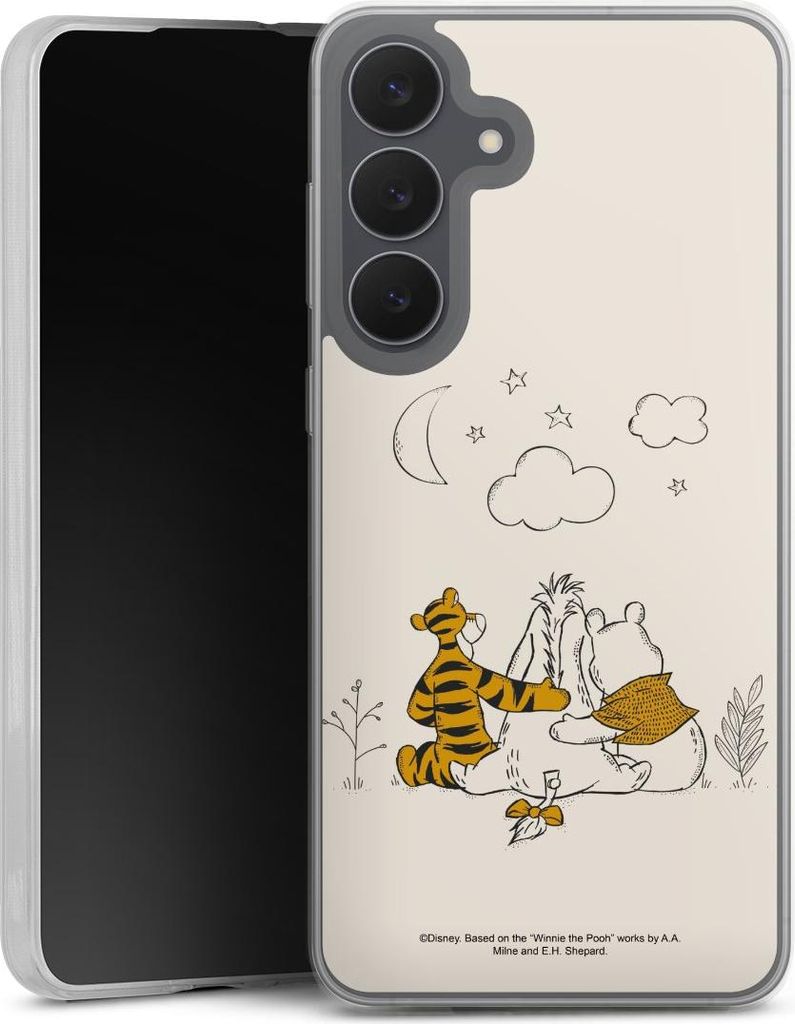 DeinDesign Slim Hülle für Samsung Galaxy S25 FE Silikon Case Ultra Dünn Handyhülle Disney Offizielles Lizenzprodukt Winnie Puuh