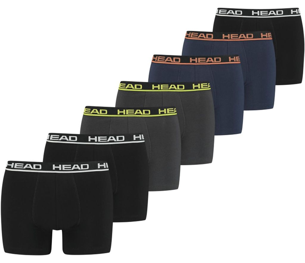 7er Pack HEAD Herren Boxer Boxershorts Basic Pant Produktbild 
