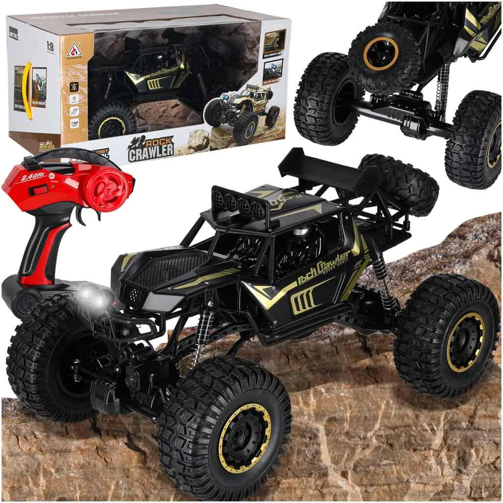 Crawler RC Robuste 1:8 - Ne reste plus bloqué sur les terrains difficiles - 17