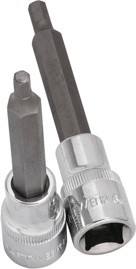 1/2"InSechskant-Bit-Stecknuss 12mm 100mm