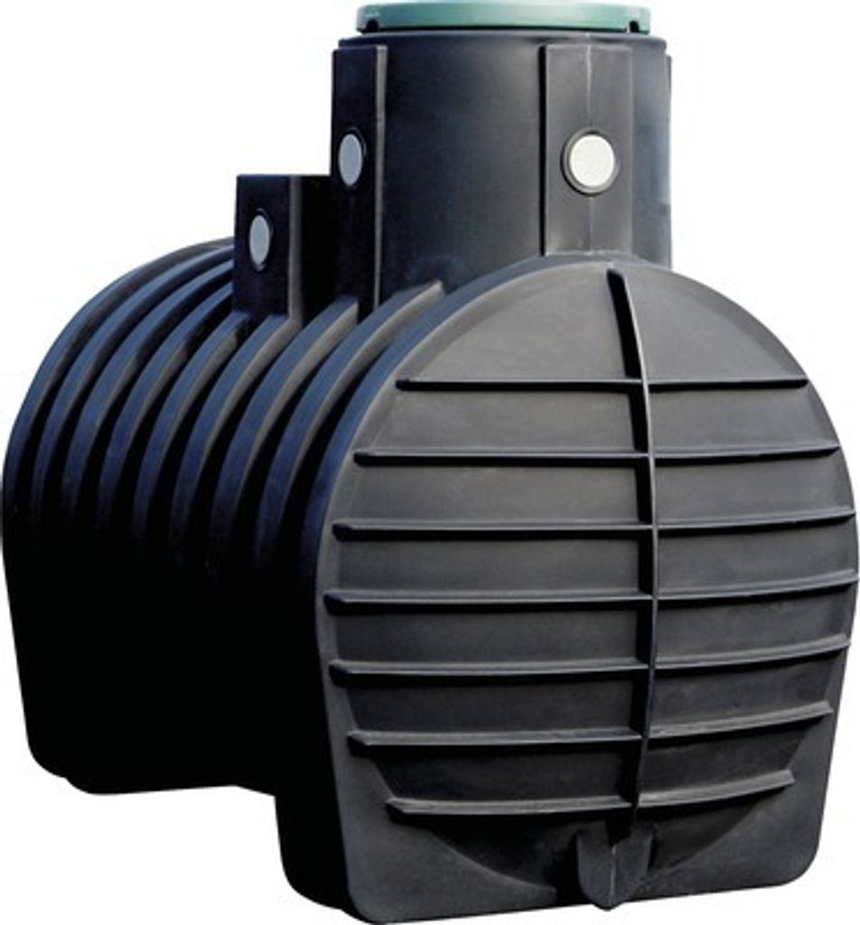 Erdtank 4rain Mono Paket 4000 L Haus (Lieferung Frei Bordsteinkante unabgeladen)