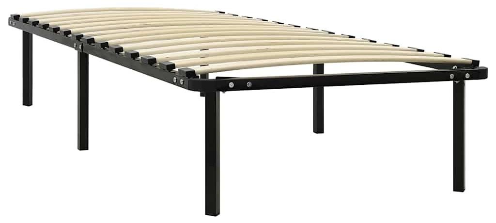 Rama Łóżka, Czarna, Metalowa, 90 X 200 Cm Lumarko! Zdjęcie produktu 