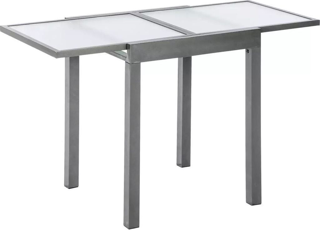 Balkonový stůl Merxx rozkládací 65/130 x 65 cm - hliníkový Obrázek produktu 1