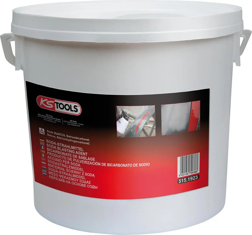 Solution décapage doux : Agent de sablage à la soude 5 kg anti-rayures - 6
