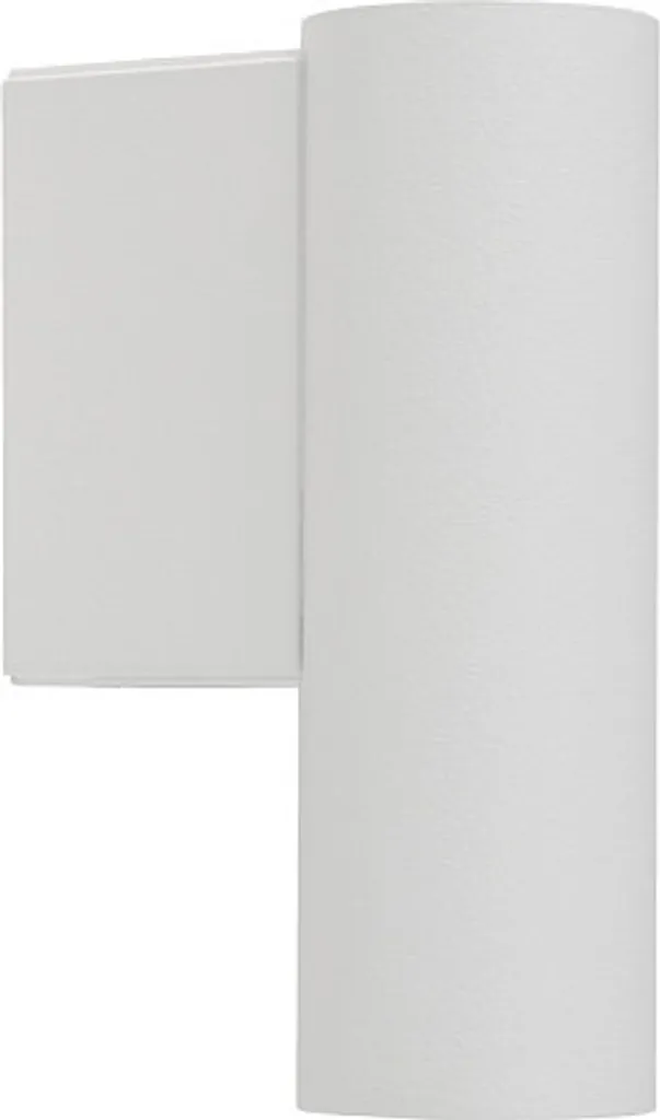 Applique murale FOURTY blanche pour petit espace métal compact GU10