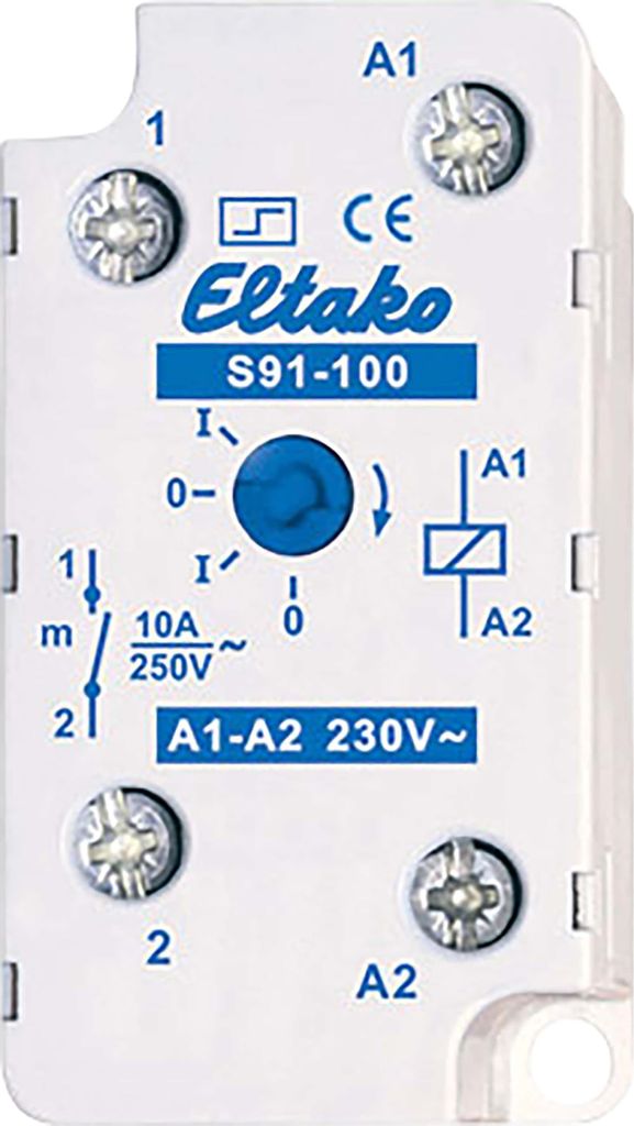 ELTAKO Stromstoßschalter, 230V, 1 Schließer, 10A/250V AC, 1 Stk.