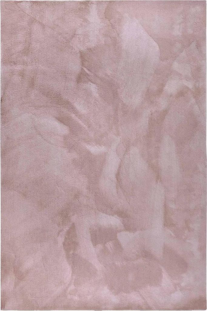 Wohnzimmerteppich, einfarbig, kurzflorig, komfortables gewebtes Polyester, LEON