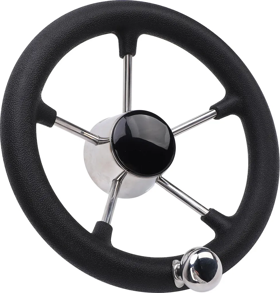 Barre de bateau à 5 branches en inox poli 11" pour console de pilotage - 2