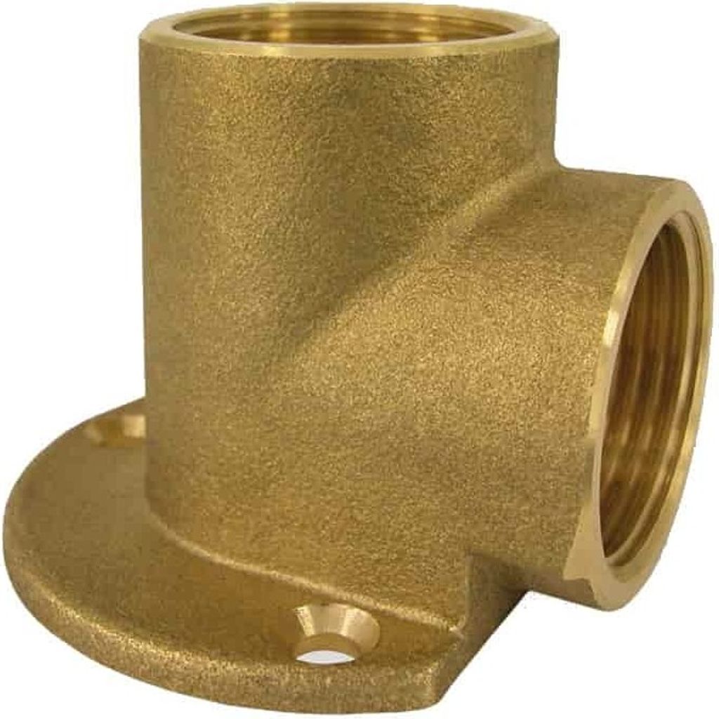 Gewindefitting Messing Wandscheibe 3/4" IG x 3/4" IG Produktbild 