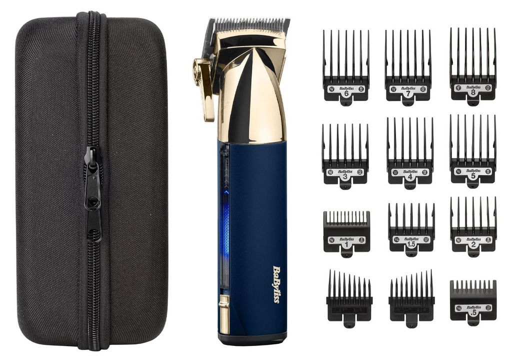 BaByliss E992E, Mehrfarbig, 0,8 mm, 2,5 cm, Akku, 180 min, Produktbild 