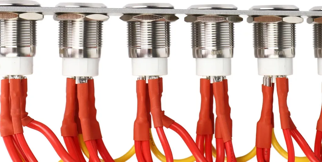 Panneau de commande 12V pour bateau et van avec 6 interrupteurs LED - 5