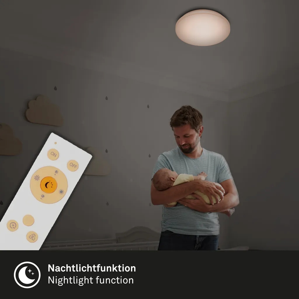 Panneau LED Anti-Éblouissement Aafke - Éclairage Réglable Salon 30cm