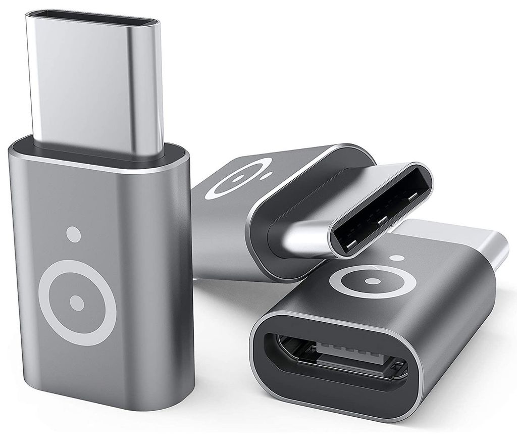 3x USB-C-Adapter Aluminium