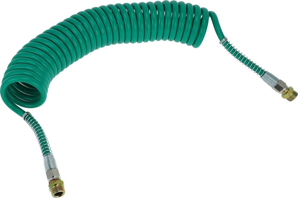 30 Kreis Luftbremsenschlauch Ölkühler gewickelt Kurzschwanzleitung Bremsen Spulen Kabel für Lastwagen Traktoren Montage mit M22x1.5 NPT Fitting ...