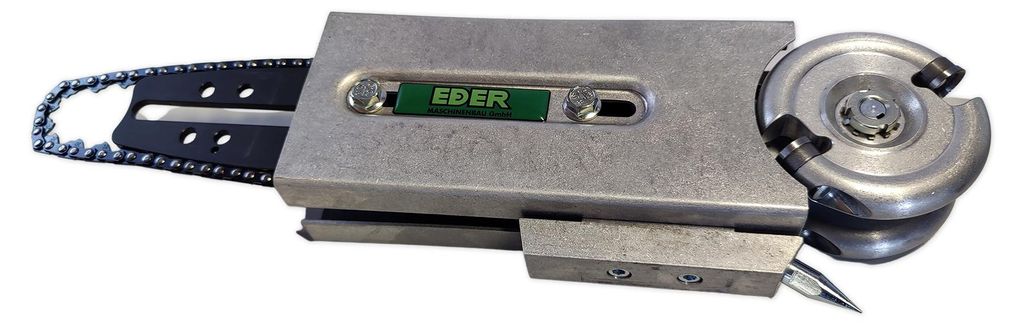 Troghöhler Set EDER ETH-C, Kettenbetrieben Troghöhler EDER ETH-C mit 3/8" Teilung. 3/8" Ketten und 8mm Schwert