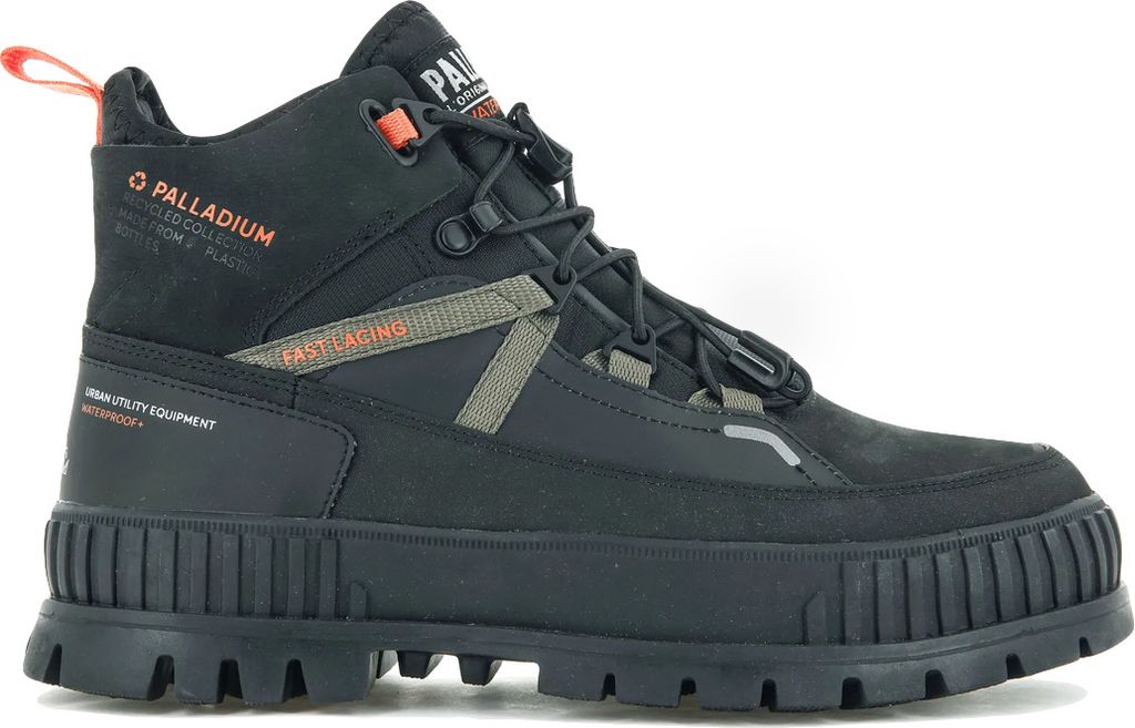 Palladium Pallashock Travel WP+ - Schwarz, 5,5