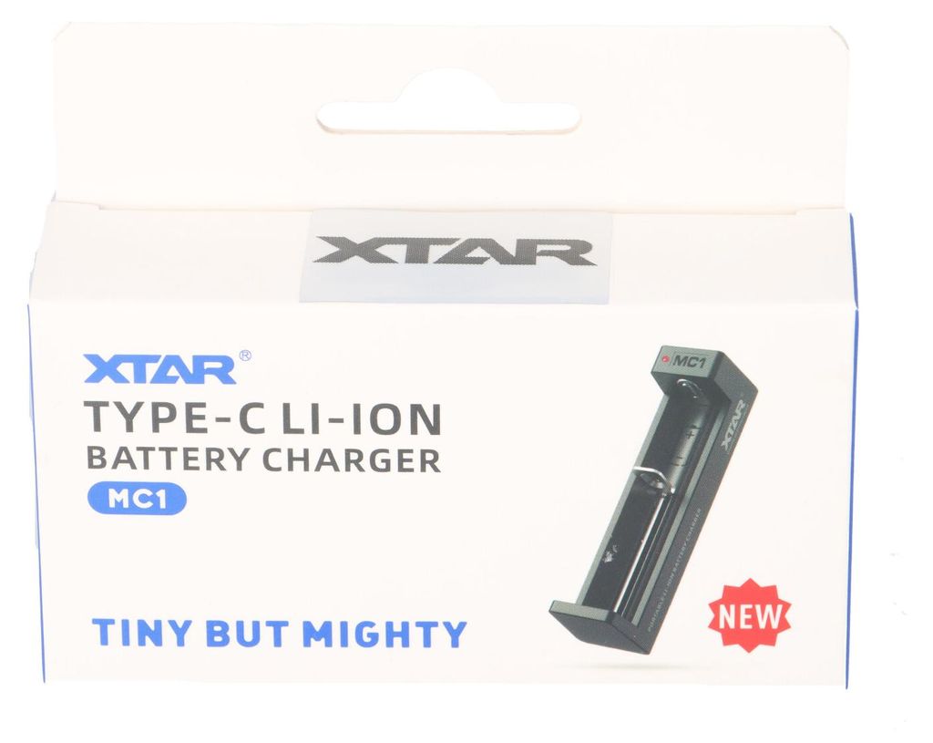 XTAR Battery charger Li-ion USB-C - 1 slot Immagine del prodotto 