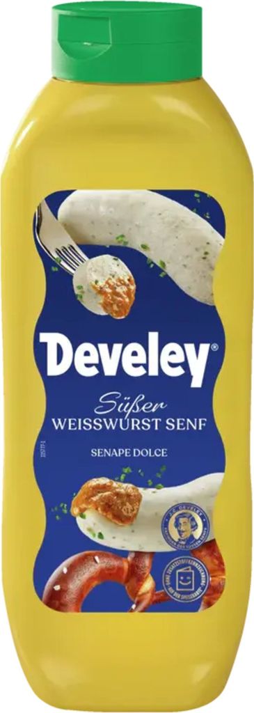 Develey Original Münchner Weißwurstsenf - 875ml Produktbild 