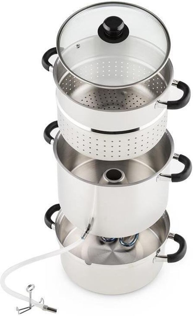 Klarstein Applebee - Elektrischer Dampfentsafter, Edelstahl Produktbild 4