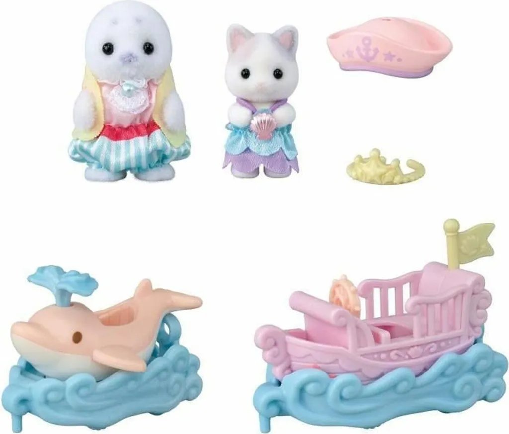 Manège des Vagues Multicouleur Sylvanian Families avec Effet Vague