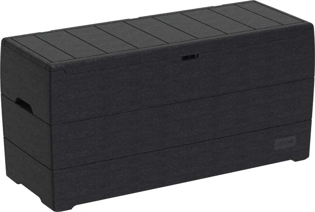 DURAMAX Durabox 270L - Coffre de rangement anthracite 86600 extérieur
