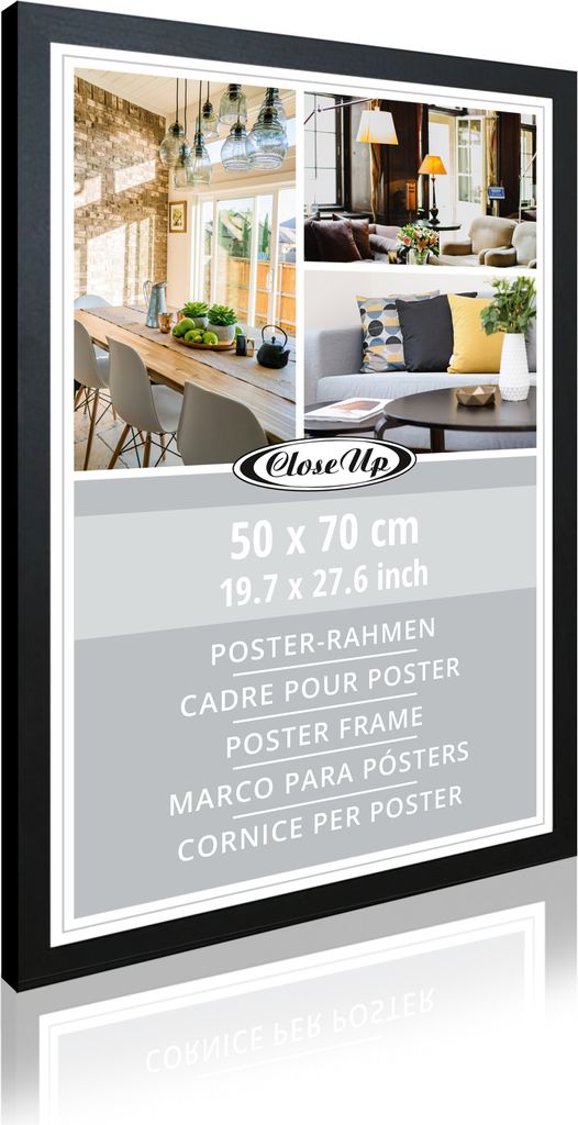 GBEYE - MDF Black Frame - 50 x 70cm -