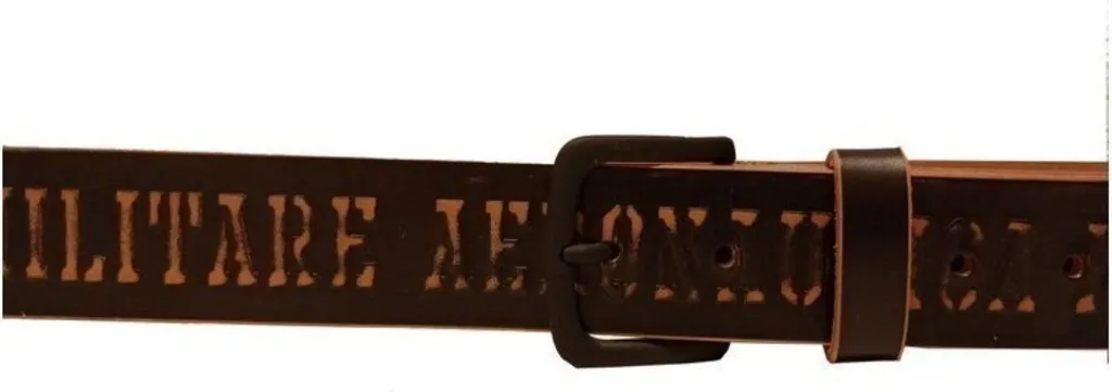 Ceinture marron Aeronautica Militare R 95 - Idéal pour jean et chino