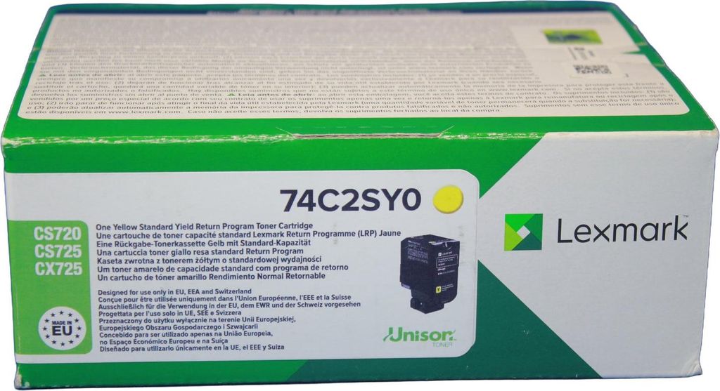 Lexmark Gelb - Original - Tonerpatrone LRP