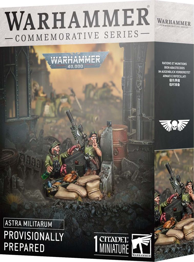Warhammer 40.000 Provisionally Prepared Astra Militarum Produktbild 