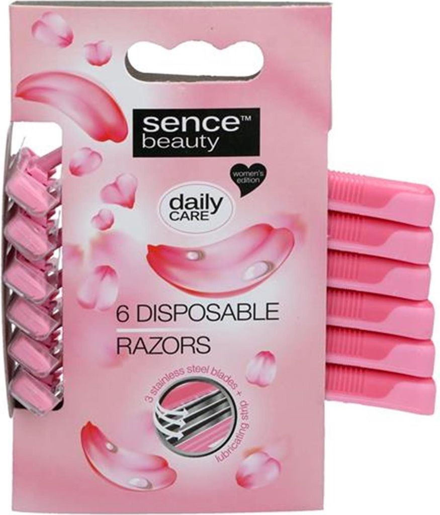 Sence Beauty Maquina Sence 3hojas 6unid