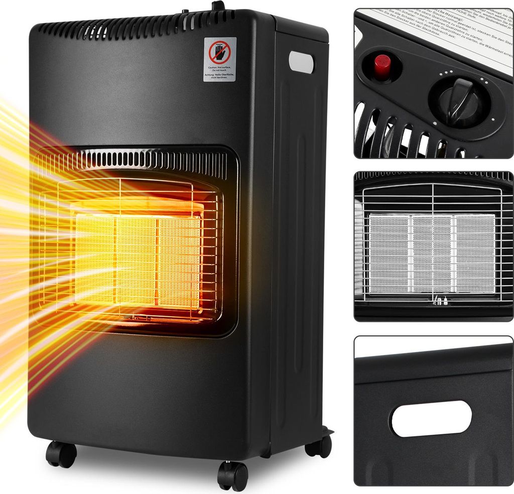 Ogrzewacz gazowy Peviasot o mocy 4,2 kW, z promieniowym Zdjęcie produktu 